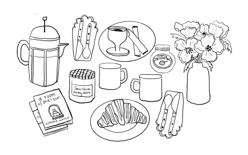 Line Dancing, Greetings Card