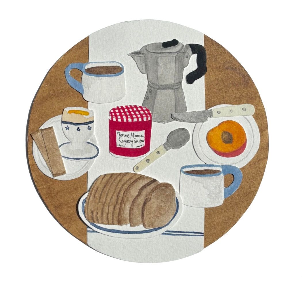 Unframed Artwork Sunny Spring Morning