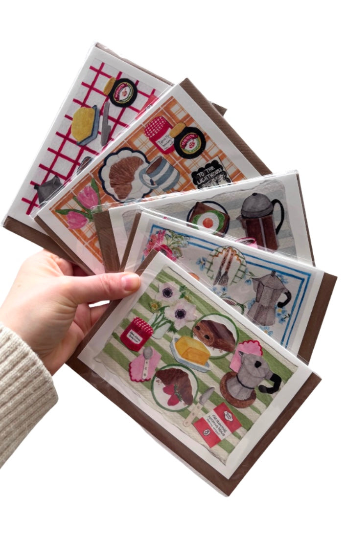 Pack of 5 Spring Cards