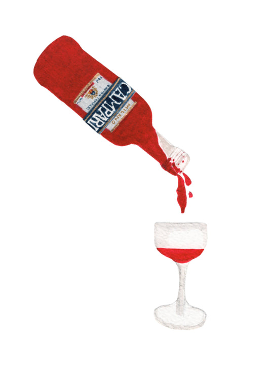 Campari, Greetings Card