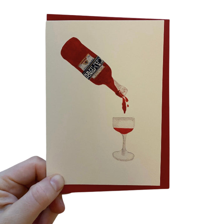 Campari, Greetings Card