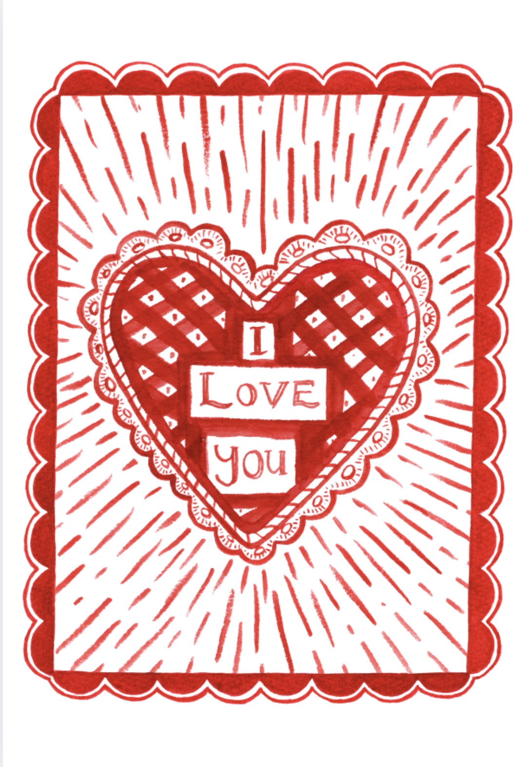 Valentine’s 2, Greetings Card