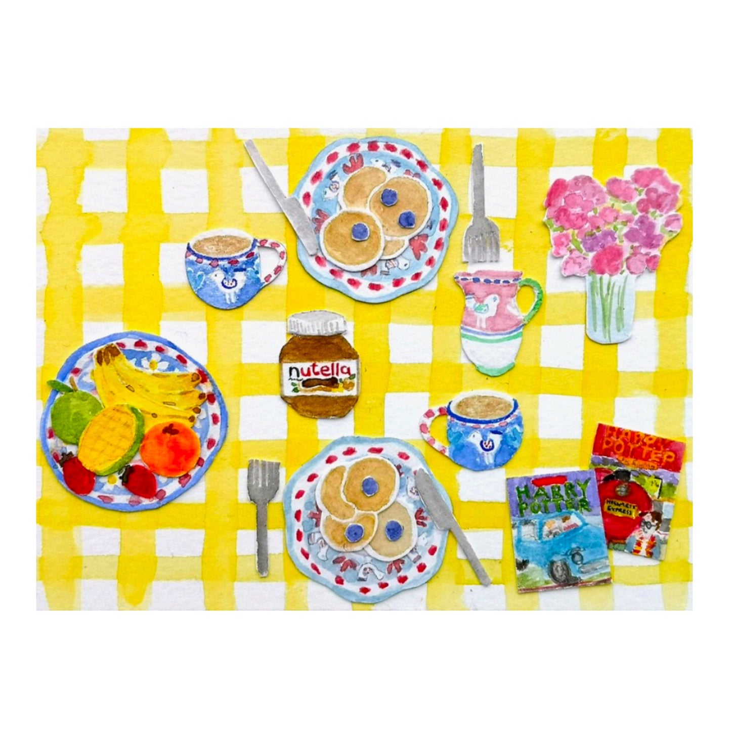 Pancakes & Potter, Greetings Card