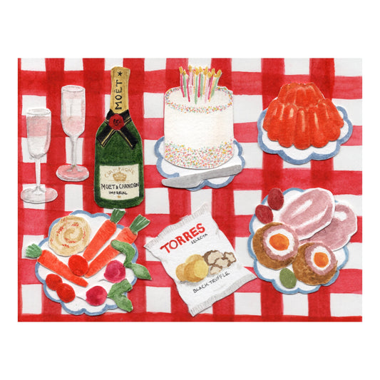 Platty Jubes, Greetings Card