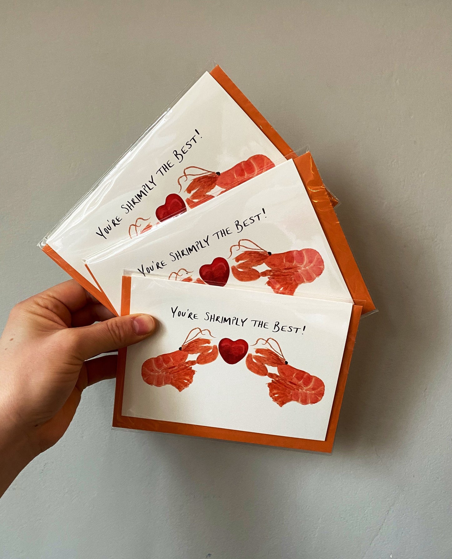 LOVE Card: Shrimply the Best