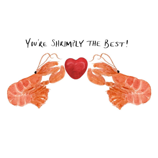LOVE Card: Shrimply the Best