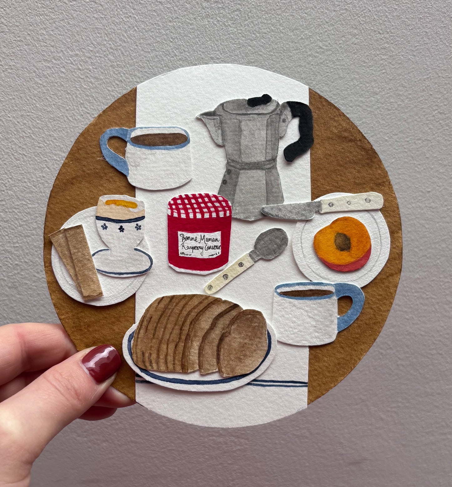 Unframed Artwork Sunny Spring Morning