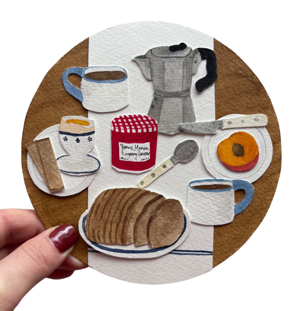 Unframed Artwork Sunny Spring Morning