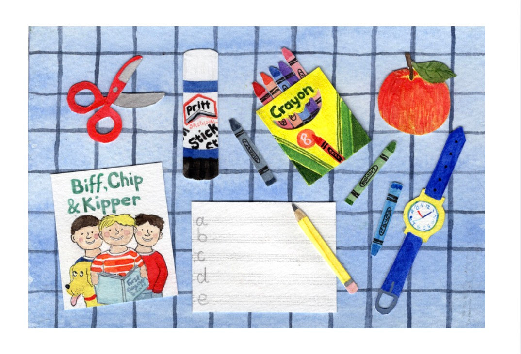 Back to School, Greetings Card